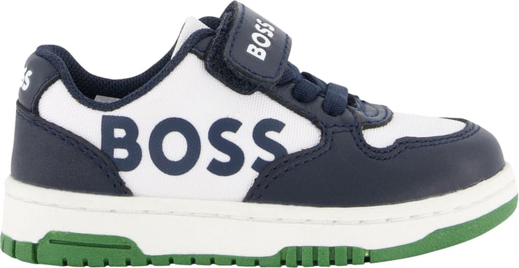 Hugo Boss Boss Kinder Jongens Sneakers Zwart Zwart
