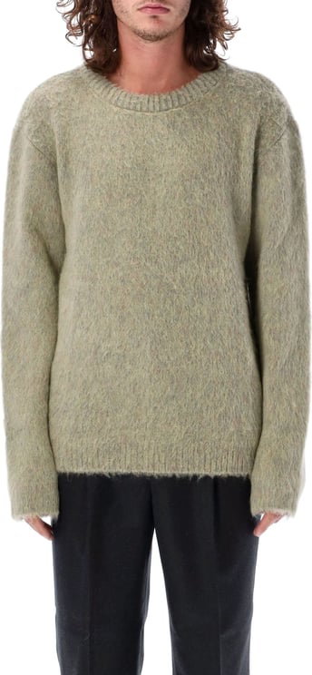 Lemaire BRUSHED SWEATER Blauw
