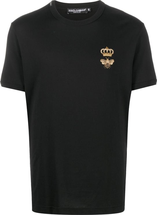 Dolce & Gabbana Dolce & Gabbana T-shirts and Polos Black Zwart