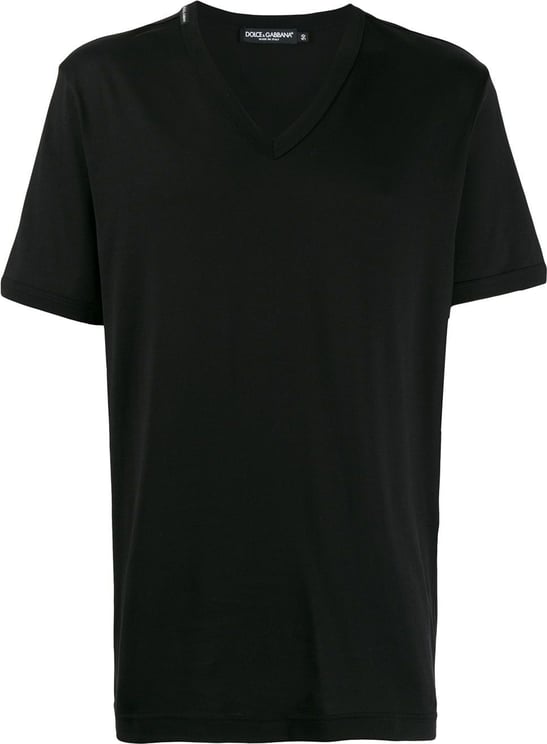 Dolce & Gabbana Dolce & Gabbana T-shirts and Polos Black Zwart