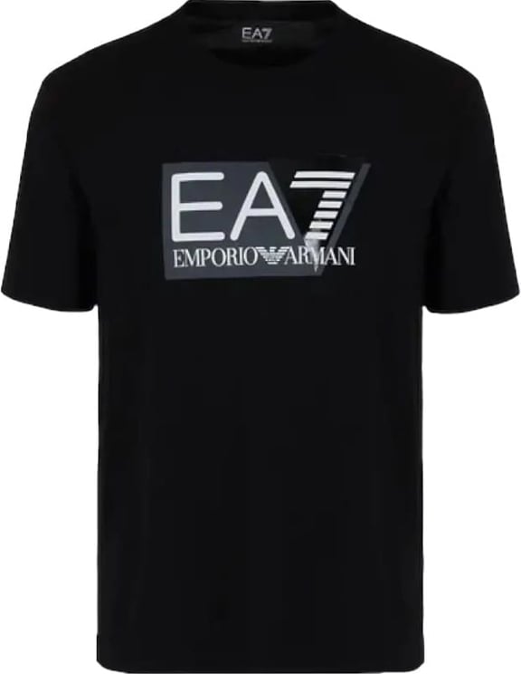 EA7 T-shirt zwart Zwart