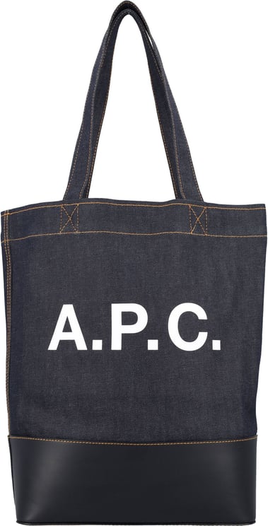 A.P.C. TOTE AXEL Blauw