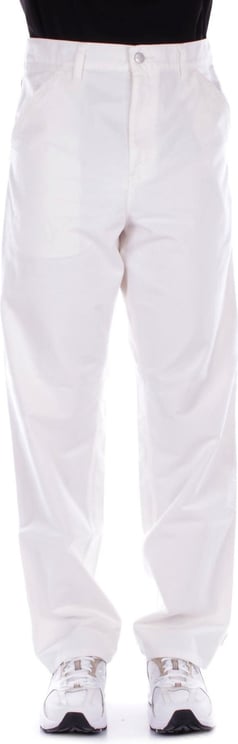Carhartt Trousers White Wit