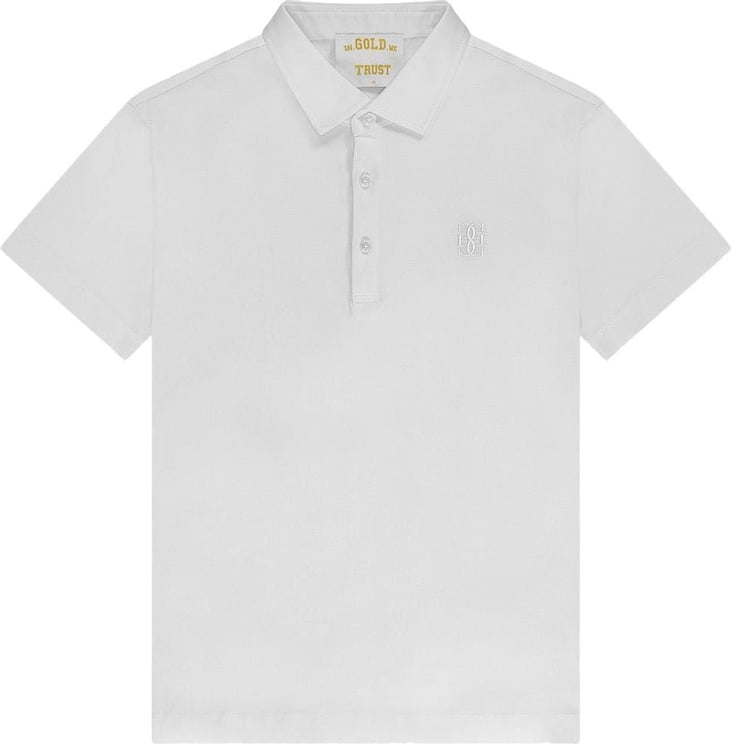 In Gold We Trust The Smooth Polo White Wit