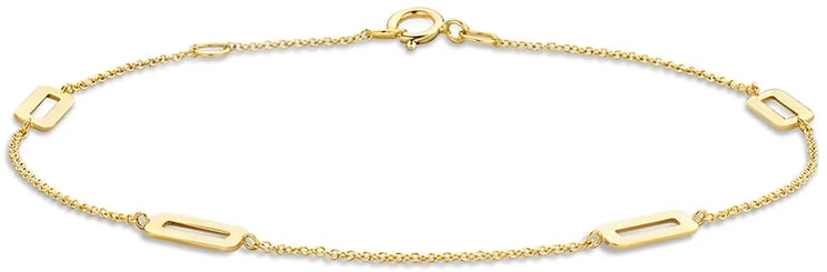 Blush Blush Armband 2220YGO 14k Geelgoud 18.5cm Divers