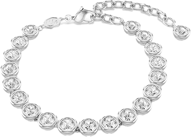 Swarovski Swarovski 5682666 Re Imber zilverkleurige armband met swarovski kristallen Divers