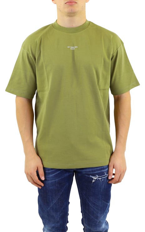 Drôle de Monsieur Heren Le Tshirt Classique Nfpm Groen