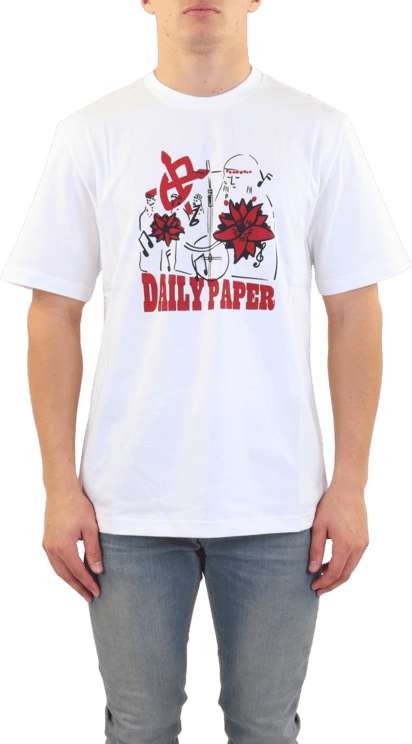 Daily Paper Heren Panyin T-Shirt Wit