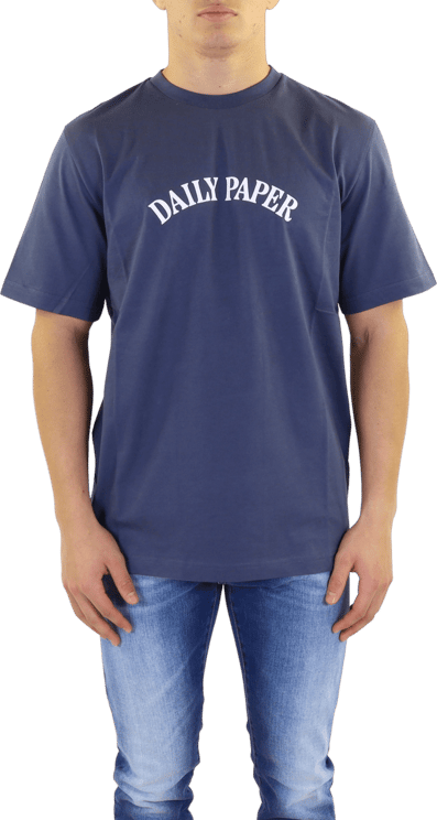 Daily Paper Heren Partu T-Shirt Blauw