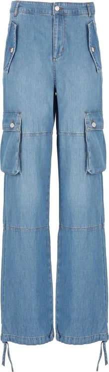 Moschino Jeans Trousers Blue Blauw
