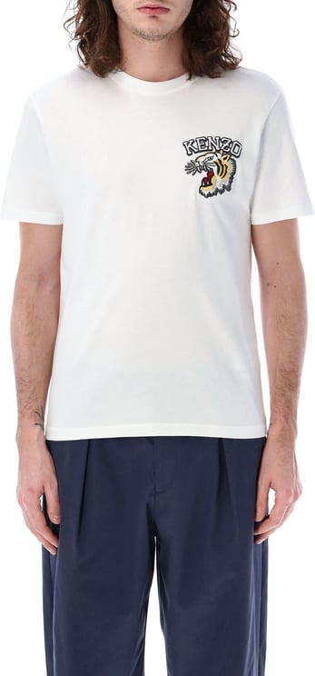 Kenzo TIGER CREST CLASSIC TEE Wit
