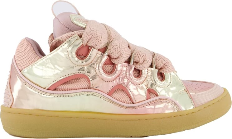 Lanvin Dames Curb Sneaker Cotton Candy Roze