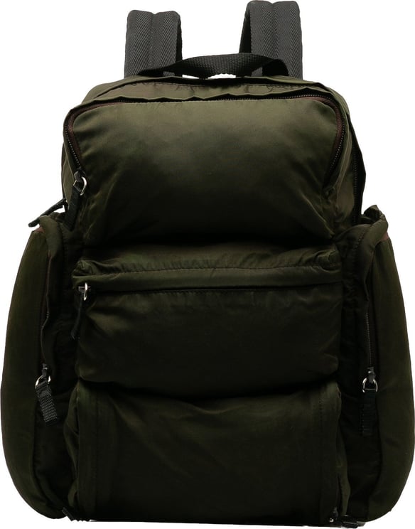 Prada Tessuto Backpack Groen