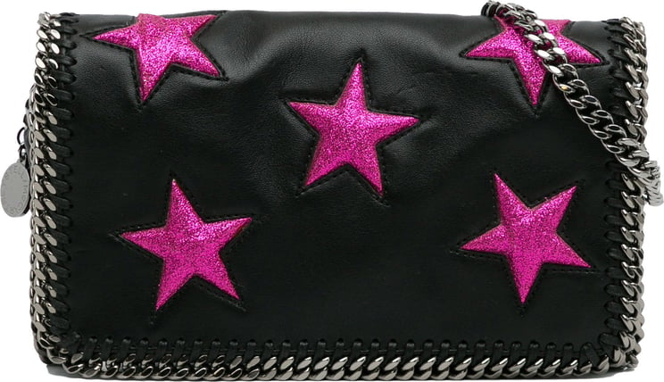 Stella McCartney Falabella Stella Star Crossbody Bag Zwart