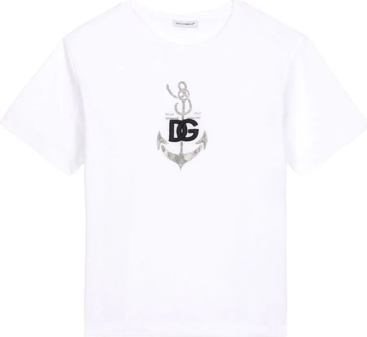 Dolce & Gabbana t-shirt manica corta white Wit