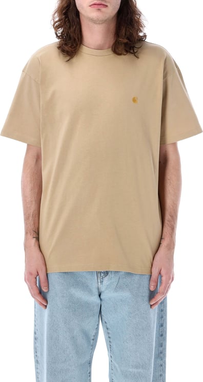 Carhartt S/S Chase T-Shirt Beige