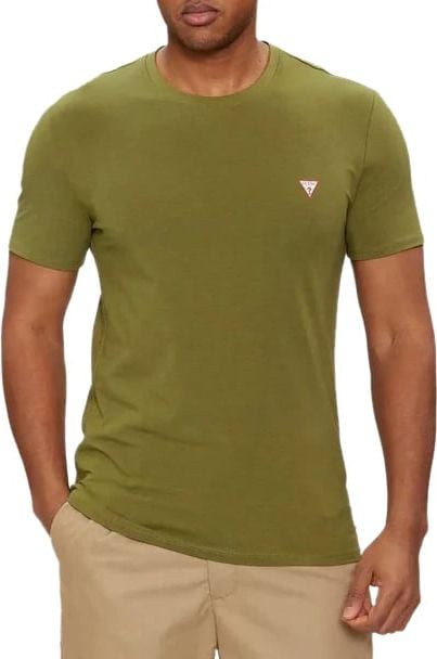 Guess Core T-Shirt Heren Groen Groen