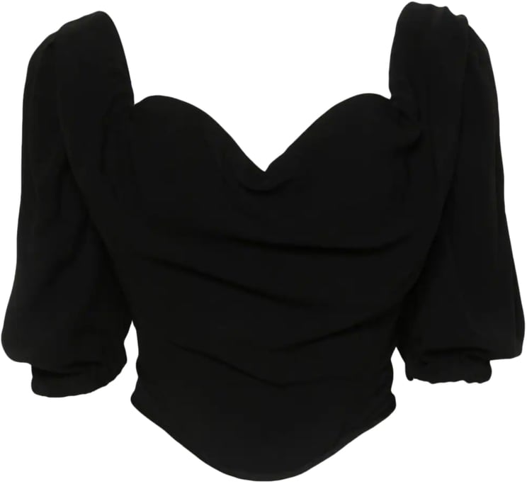 Vivienne Westwood Sunday Corset Top Black Zwart