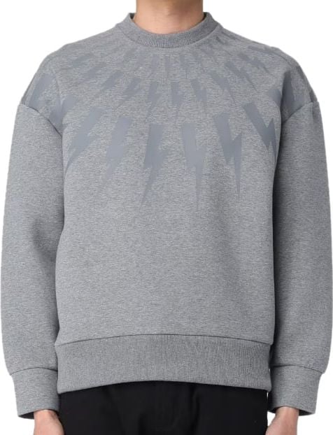Neil Barrett Sweaters Gray Grijs