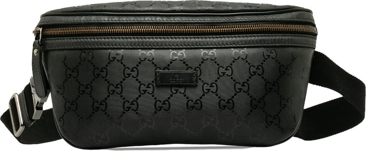 Gucci GG Imprime Belt Bag Zwart