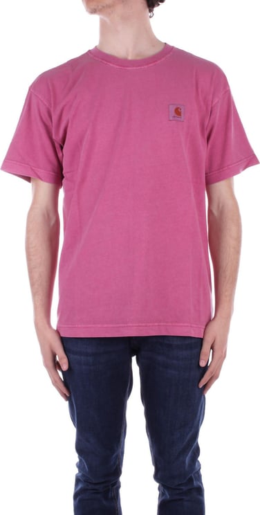 Carhartt T-shirts And Polos Magenta Purple Paars