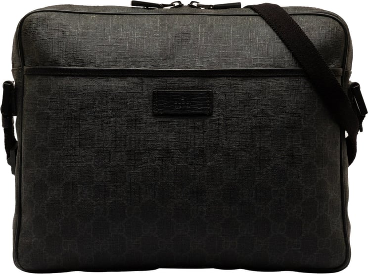 Gucci GG Supreme Crossbody Bag Zwart