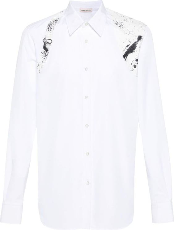 Alexander McQueen Shirts White Wit