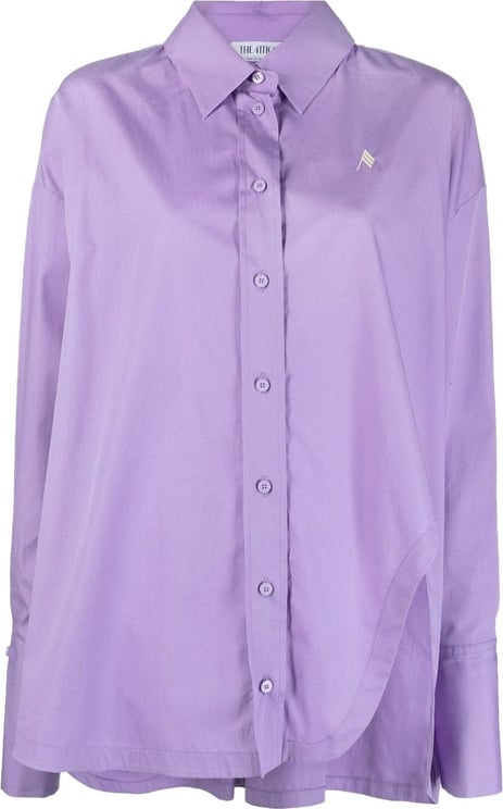 The Attico Shirts Lilac Purple Paars