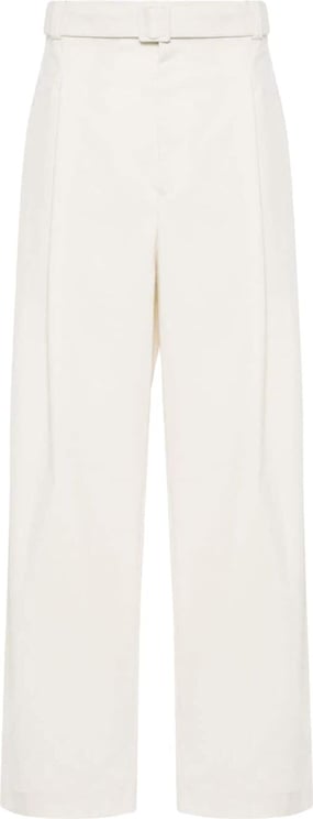 Emporio Armani Earmani Exclusive Pre Trousers Ivory White Wit