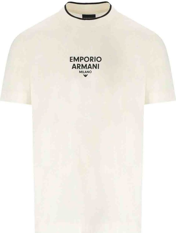 Emporio Armani Ea Milano Vanilla T-shirt Beige Beige