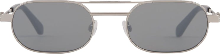 OFF-WHITE Vaiden Oval Sunglasses Zilver