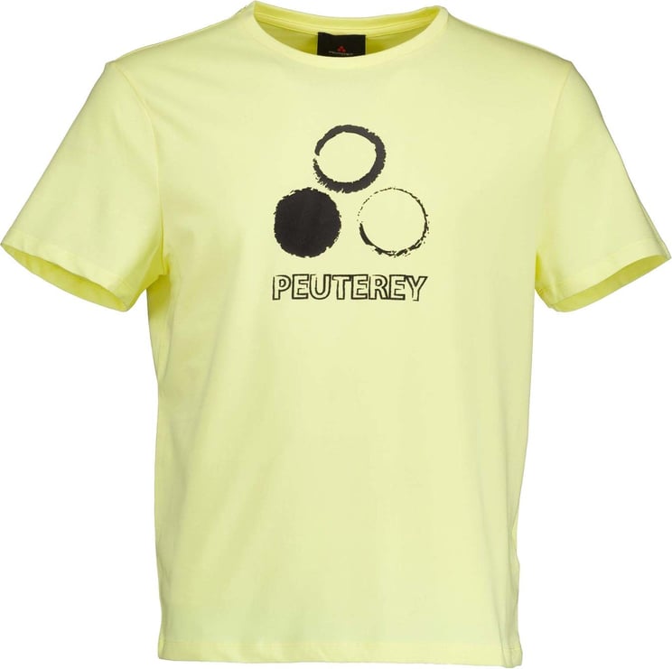 Peuterey t-shirts geel Geel