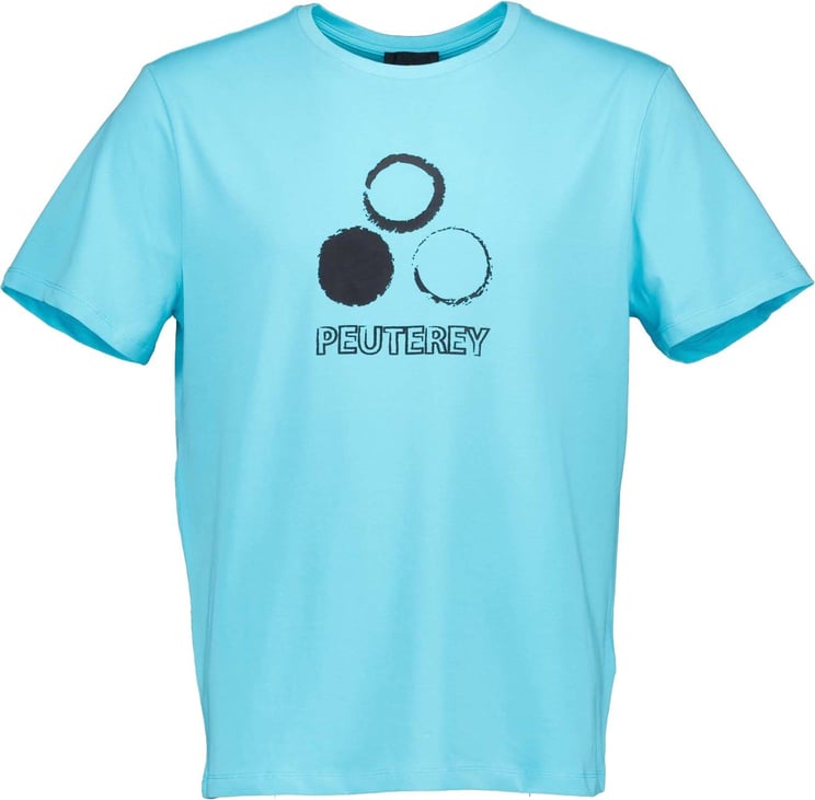Peuterey t-shirts lichtblauw Blauw
