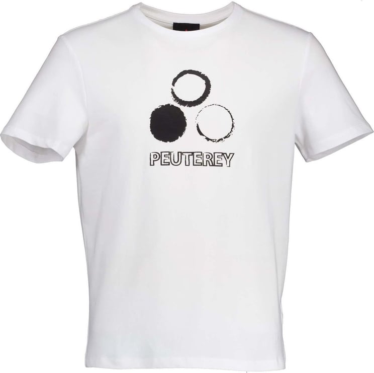 Peuterey Sorbus t-shirts wit Wit