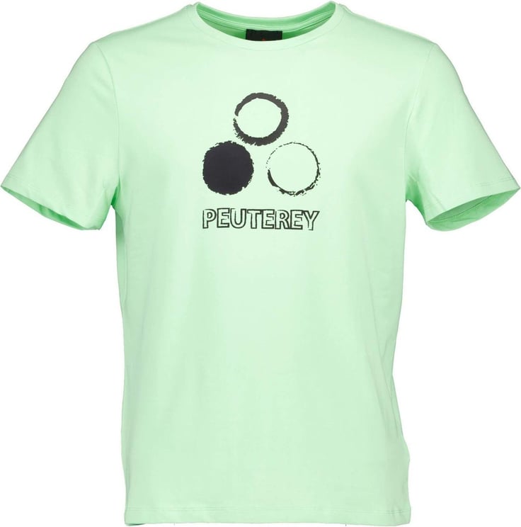Peuterey t-shirts lichtgroen Groen