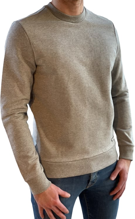 Woolrich Crew Neck Men's Sweater Grey Divers