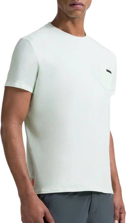 RRD T-shirt coton poche technique vert menthe RRD Roberto Ricci Designs Homme 2420325 Groen