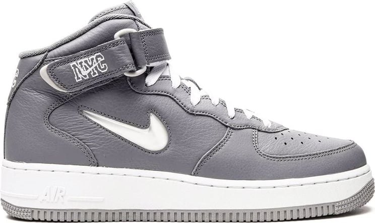 Nike Air Force 1 Mid Qs Jewel Nyc Sneakers Grijs