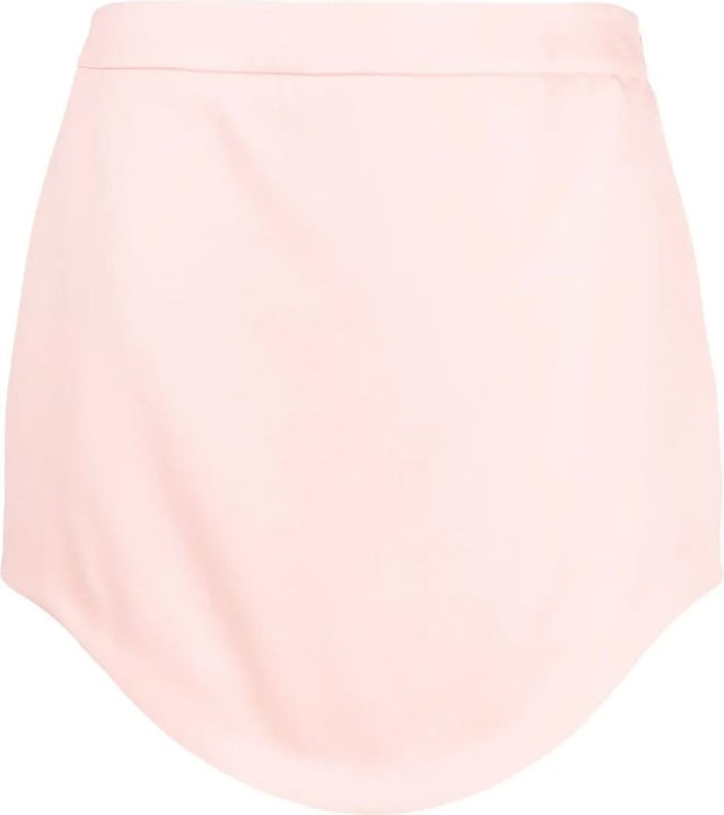 Casablanca tailored wool mini skirt Roze