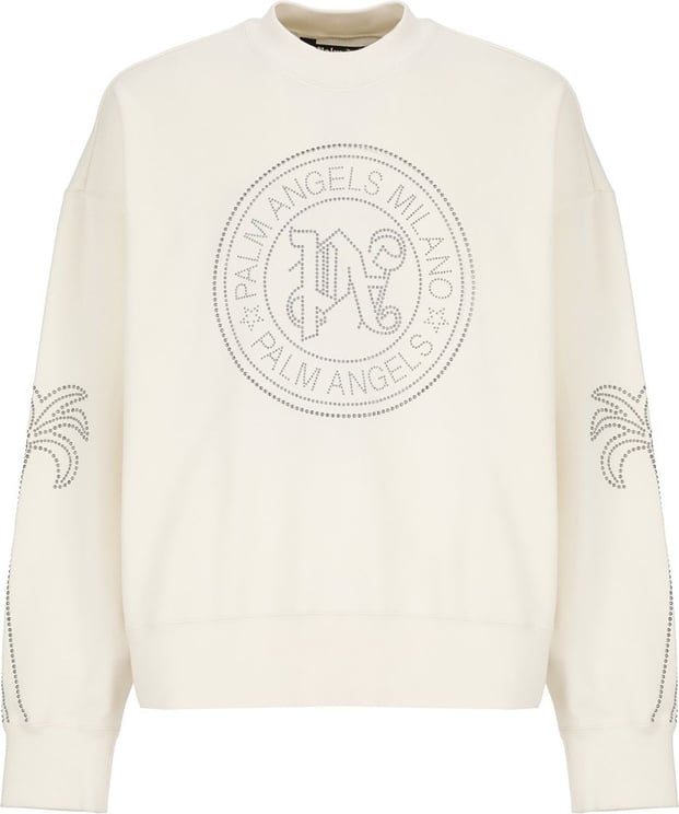 Palm Angels Sweaters Ivory Ivory Neutraal