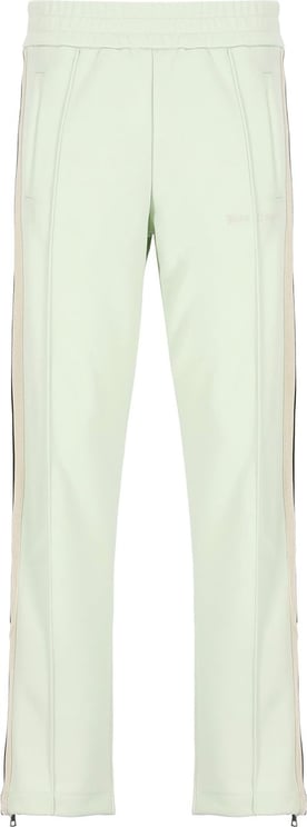 Palm Angels Trousers Green Blauw