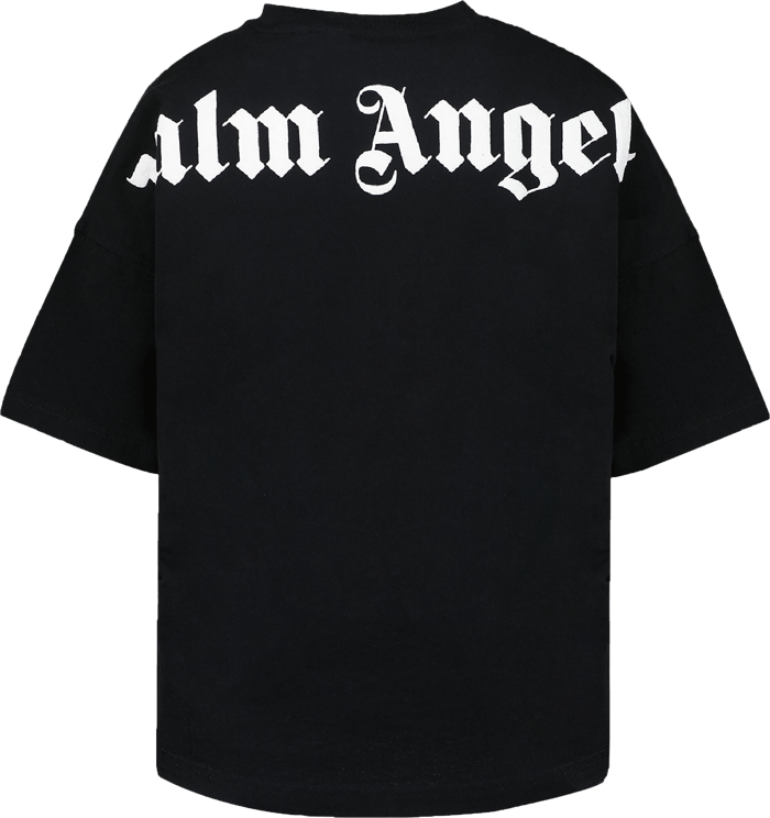 Palm Angels Palm Angels Kinder Unisex T-Shirt Zwart Zwart