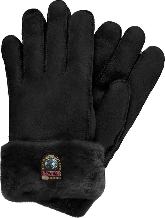 Parajumpers Shearling Gloves Black Divers