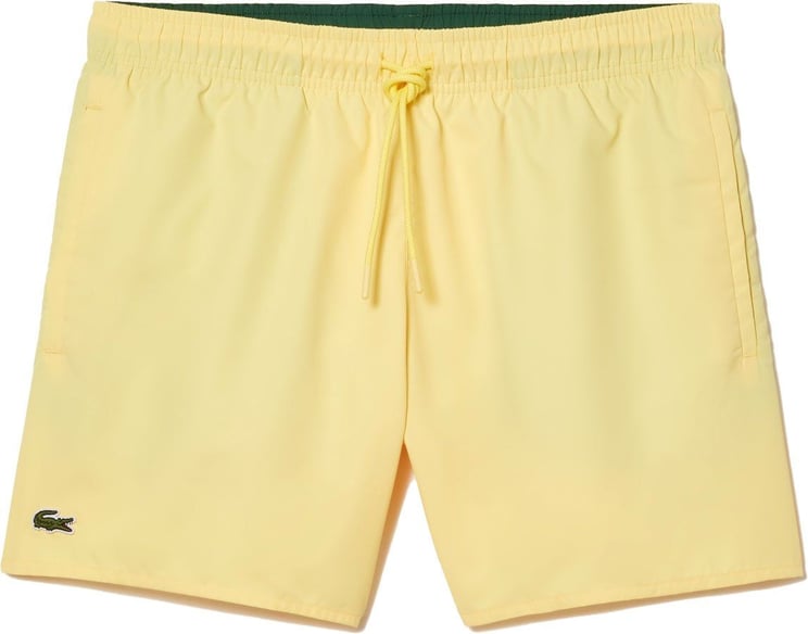 Lacoste Swimming Trunks Yellow/Green Divers