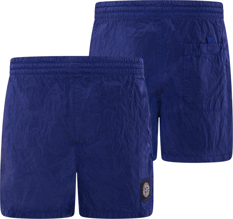 Stone Island Junior Kids Shorts Blauw
