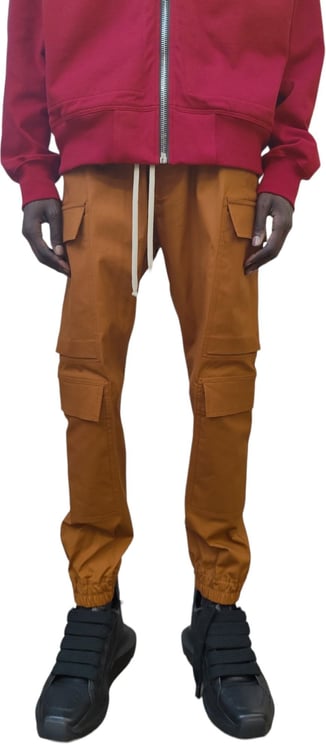 Rick Owens Pantalon multi poches Coton Mastodon Cargo argile Clay Rick Owens Homme RP01D3337TI53 Divers