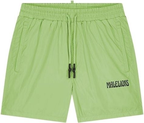 Malelions Malelions Men Boxer 2.0 Swim Shorts - Light Green/Black Groen