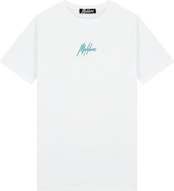 Malelions Malelions Men Sunset Oasis T-Shirt - White Wit