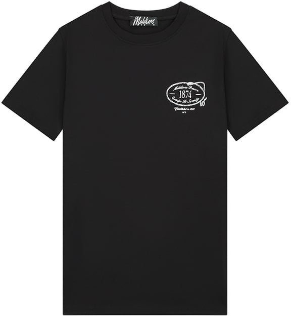 Malelions Serenity T-Shirt - Black/White