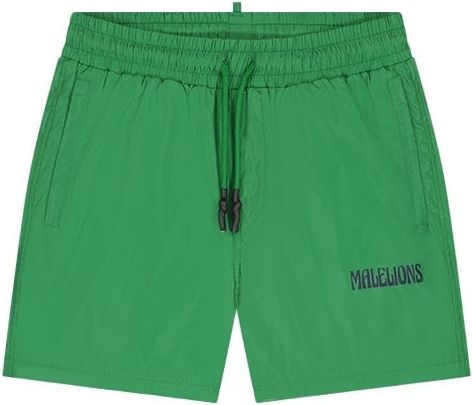 Malelions Malelions Men Boxer 2.0 Swim Shorts - Green/Navy Groen